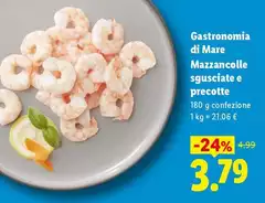 Gastronomia Di Mare - Mazzancolle Sgusciate E Precotte