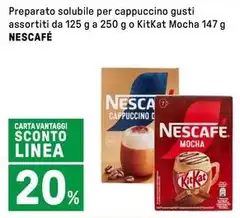 Nescafé - Preparato Solubile Per Cappuccino Gusti Assortiti