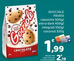 Pavesi - Gocciole Classiche/Extra Dark/Integrali