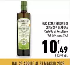 Barbera - Olio Extra Vergine Di Oliva DOP