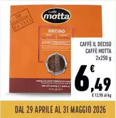 Caffè motta - Caffè Il Deciso