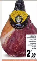 San Vincenzo - Prosciutto Crudo Calabrese Antica Sila
