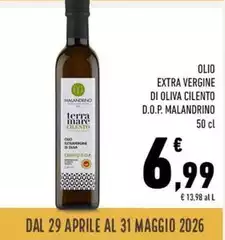 Malandrino - Olio Extra Vergine Di Oliva Cileno D.O.P.