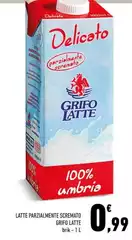 Delicato cascina - Latte Parzialmente Scremato
