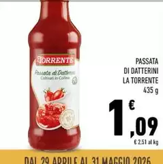 La torrente - Passata Di Datterini La torrente - Passata Di Datterini