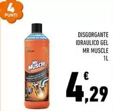 Mr muscle - Disgorgante Idraulico Gel