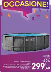 Intex - Piscina Frame Rotonda