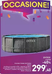 Intex - Piscina Frame Rotonda