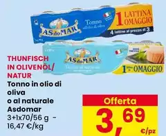 Asdomar - Tonno In Olio Di Oliva O Al Naturale Asdomar - Tonno In Olio Di Oliva O Al Naturale
