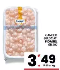 Fidagel - Gamberi Sgusciati