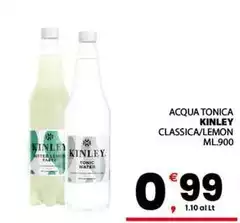 Kinley - Acqua Tonica Classica/lemon