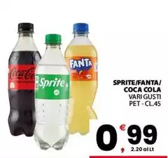 Sprite - /Fanta/Coca Cola
