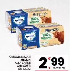 Mellin - Omogeneizzati Alla Carne