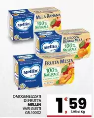 Mellin - Omogeneizzati Di Frutta