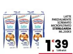 Sterilgarda - Latte Parzialmente Scremato Microfiltrato