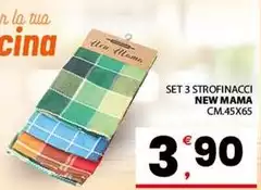 Mama - Set 3 Strofinacci New