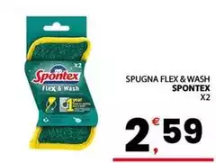 Spontex - Spugna Flex & Wash