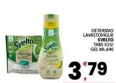 Svelto - Detersivo Lavastoviglie Tabs X25/ Gel