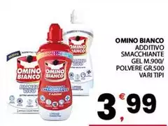 Omino Bianco - Additivo Smacchiante Gel