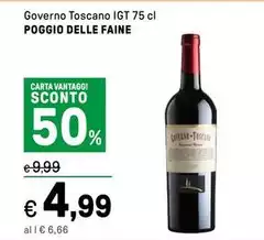 Poggio Delle Faine - Governo Toscano IGT