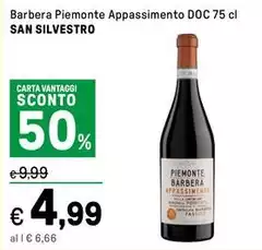 Piemonte - Barbera  Appassimento DOC