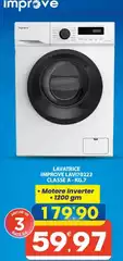 Improve - Lavatrice Inprove Lava7022 Classe A Kg7
