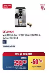 Macchina Caffe' Superautomatica Ecam380.85.sb
