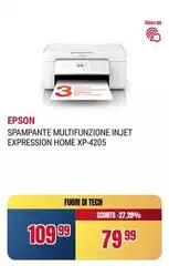 Epson - Spampante Multifunzione Injet Expression Home XP-4205 Epson - Spampante Multifunzione Injet Expression Home XP-4205