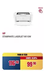 HP - Stampante Laserjet M110W