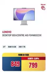 Lenovo - Desktop Ideacentre Aio