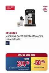 Macchina Caffè Superautomatica Ecam450.55.g