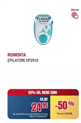 Rowenta - Epilatore Ep2910 Rowenta - Epilatore Ep2910