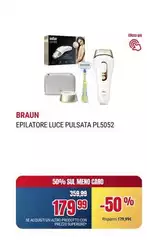 Braun - Epilatore Luce Pulsata Pl5052 Braun - Epilatore Luce Pulsata Pl5052
