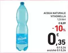 Vitasnella - Acqua Naturale