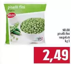 Selex - Piselli Fini Surgelati Selex - Piselli Fini Surgelati