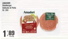 Amadori - Hamburger Delicato Di Pollo