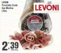 Levoni - Prosciutto Crudo San Martine