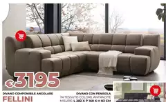 Divano Componbile Angolare Fellini