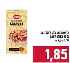 Selex - Pasta All'Uovo Lasagne Selex - Pasta All'Uovo Lasagne