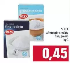 Selex - Sale Marino Iodato Fino, Grosso Selex - Sale Marino Iodato Fino, Grosso