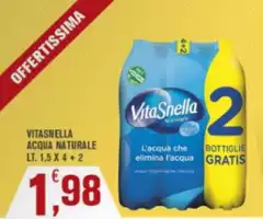 Vitasnella - Acqua Naturale