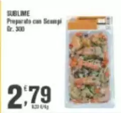 Sublime - Preparato Con Scampi