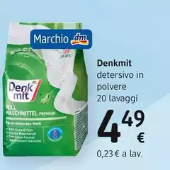 Denkmit - Detersivo In Polvere 20 Lavaggi