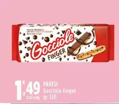 Pavesi - Gocciole Finger 