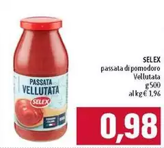 Selex - Passata Di Pomodoro Vellutata Selex - Passata Di Pomodoro Vellutata