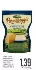 Granterre - Parmareggio Parmigiano Reggiano Grattugiato Fresco
