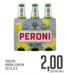 Peroni - Birra Lemon