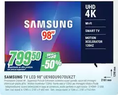 Samsung - Tv Led 98" UE98DU9070UXZT