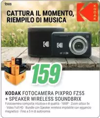 Kodak - Fotocamera Pixpro FZ55 + Speaker Wireless Soundbrix Kodak - Fotocamera Pixpro FZ55 + Speaker Wireless Soundbrix