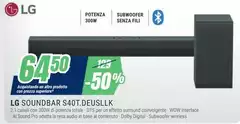 LG - Soundbar S40T.DEUSLLK LG - Soundbar S40T.DEUSLLK